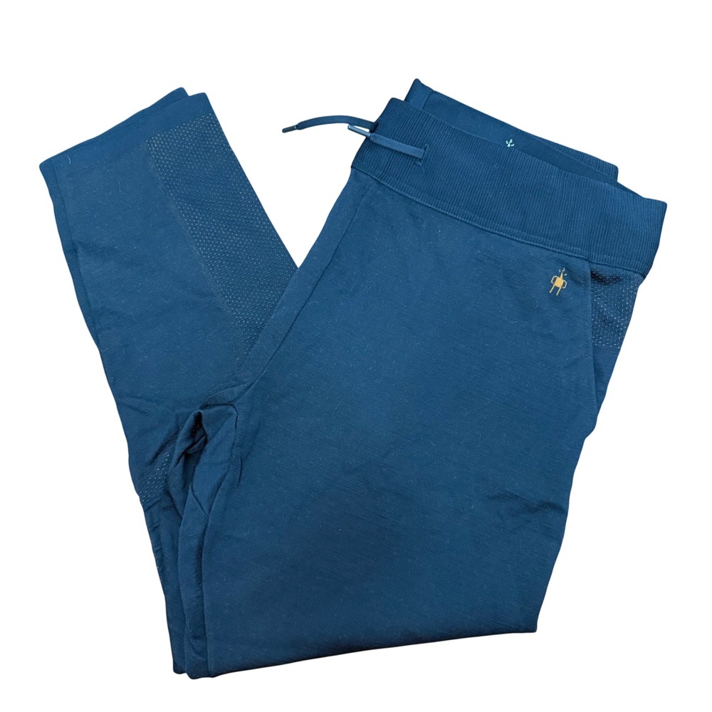 Smartwool Intraknit Merino Wool Tech Pant Mens XXL Navy Blue SW017111 Jogger